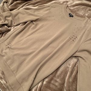FOREVER 21 Beige Sweater Yeezy style